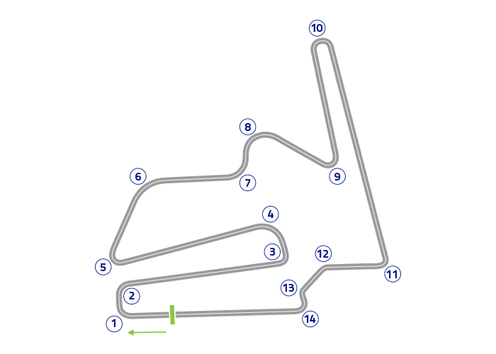 Grand Prix of Japan - Track map